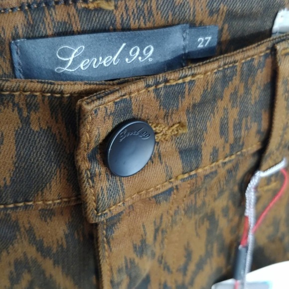 Level 99 Janice ultra skinny jeans in caramel - Picture 6 of 8